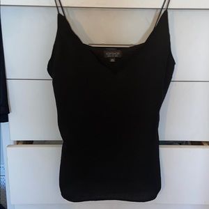 Topshop black blouse
